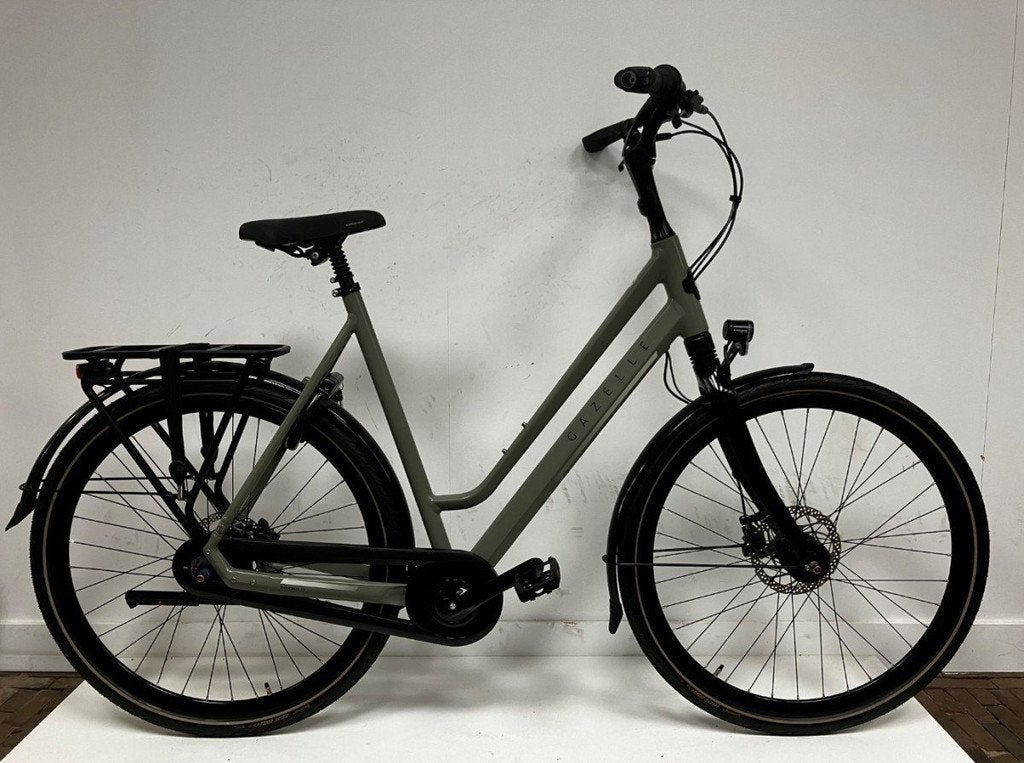 GAZELLE Chamonix C8 (Demo) Dames Clay Green Mat 61cm 2025, Gebruikt, -, - 0
-, NL, 56 cm of meer