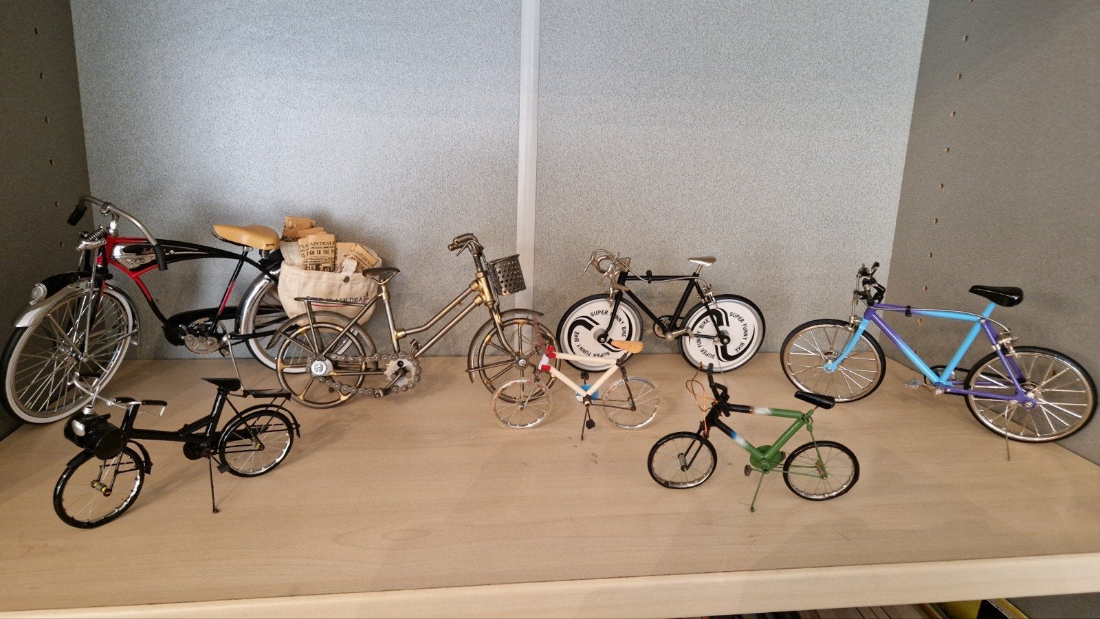 Miniatuur fietsen collectie - Diverse modellen, Ophalen of Verzenden