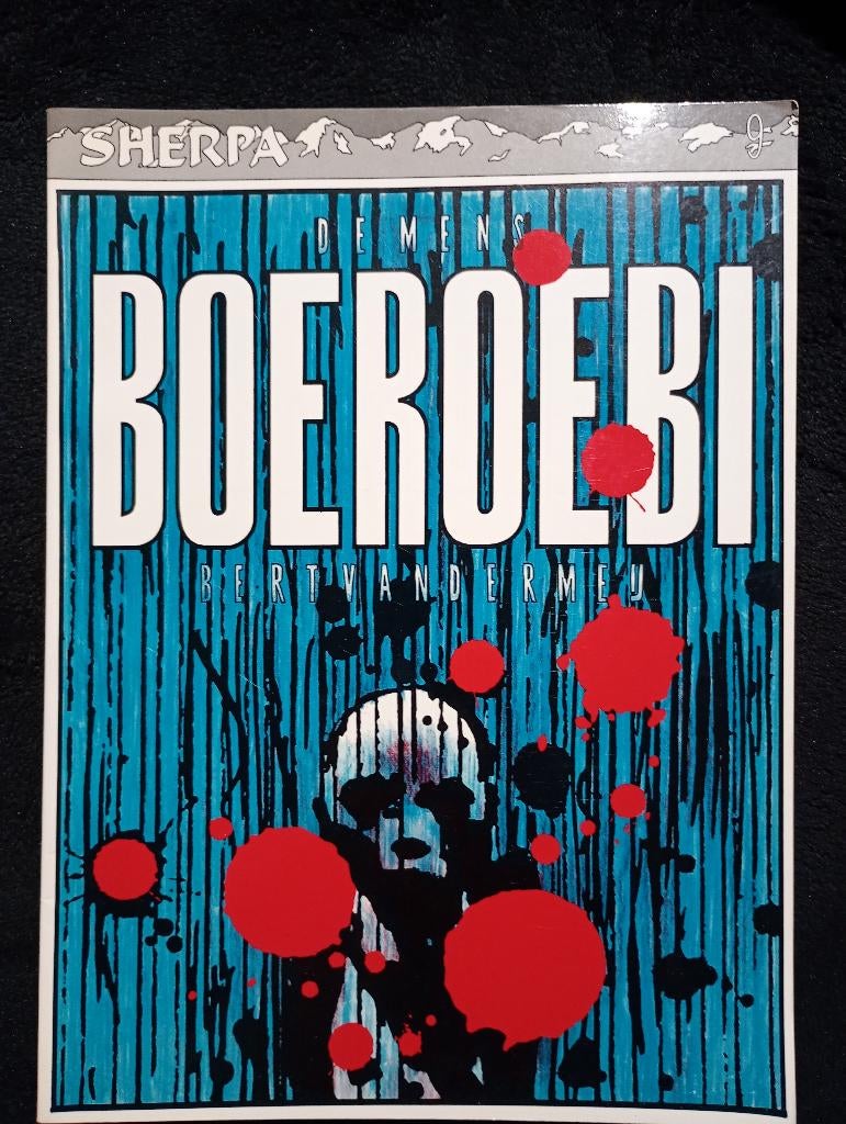 Bert van der Meij, De mens Boeroebi, Eén stripboek, Ophalen of Verzenden, Gelezen