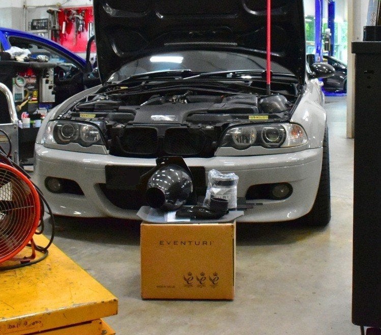 Eventuri Carbon intake airbox luchtfilter - BMW M3 E46, Auto diversen, Ophalen of Verzenden