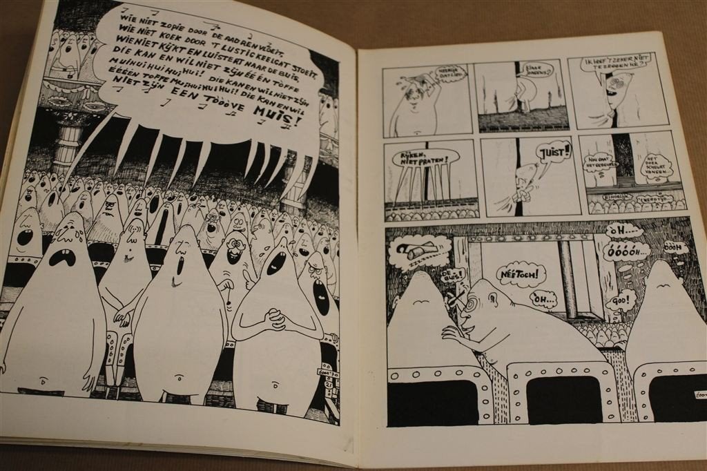 De Buismuizen. Ton Meijer., Eén stripboek, Ophalen of Verzenden, Gelezen