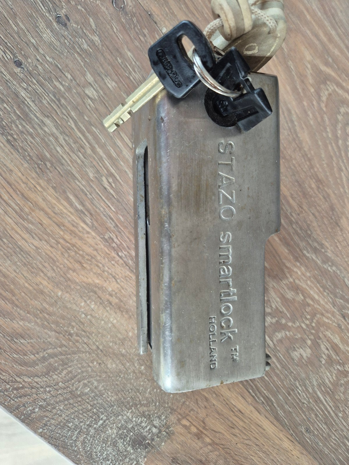 Stazo Smartlock Holland - Robuust Beveiligingsslot, Ophalen, Gebruikt, Overige typen