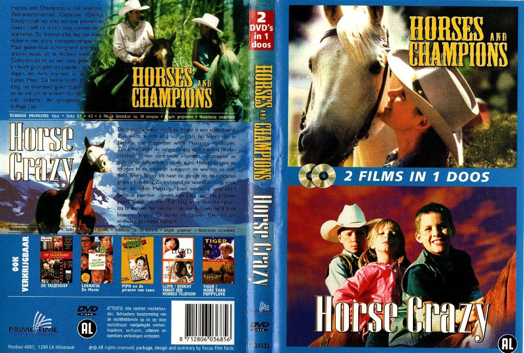 Horses and champions & Horse crazy, Alle leeftijden, Ophalen of Verzenden, Zo goed als nieuw