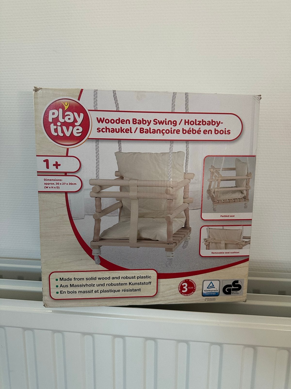 Playtive Houten Babyschommel - Nieuw in doos, Ophalen, Nieuw, Overige typen