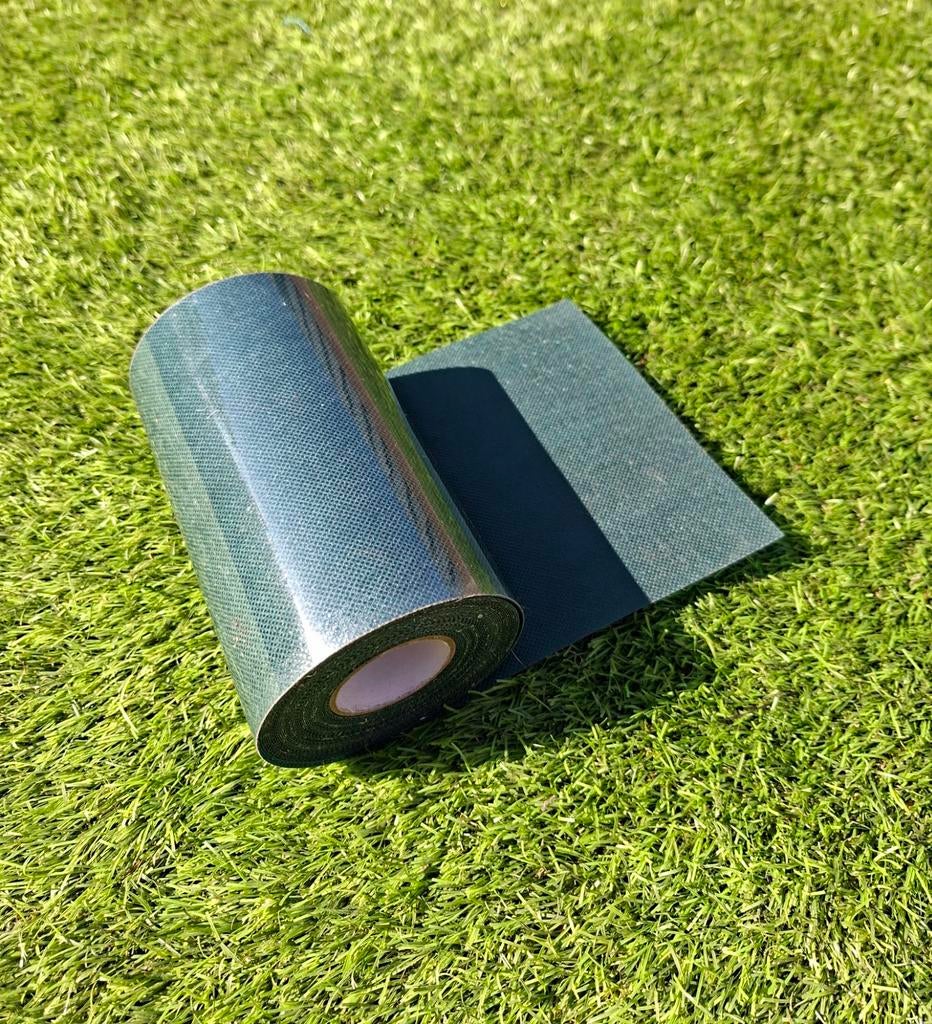 Kunstgras lijmband - 8,5m x 15cm, Tuin en Terras, Ophalen of Verzenden, Zo goed als nieuw, Minder dan 10 m², Kunstgras