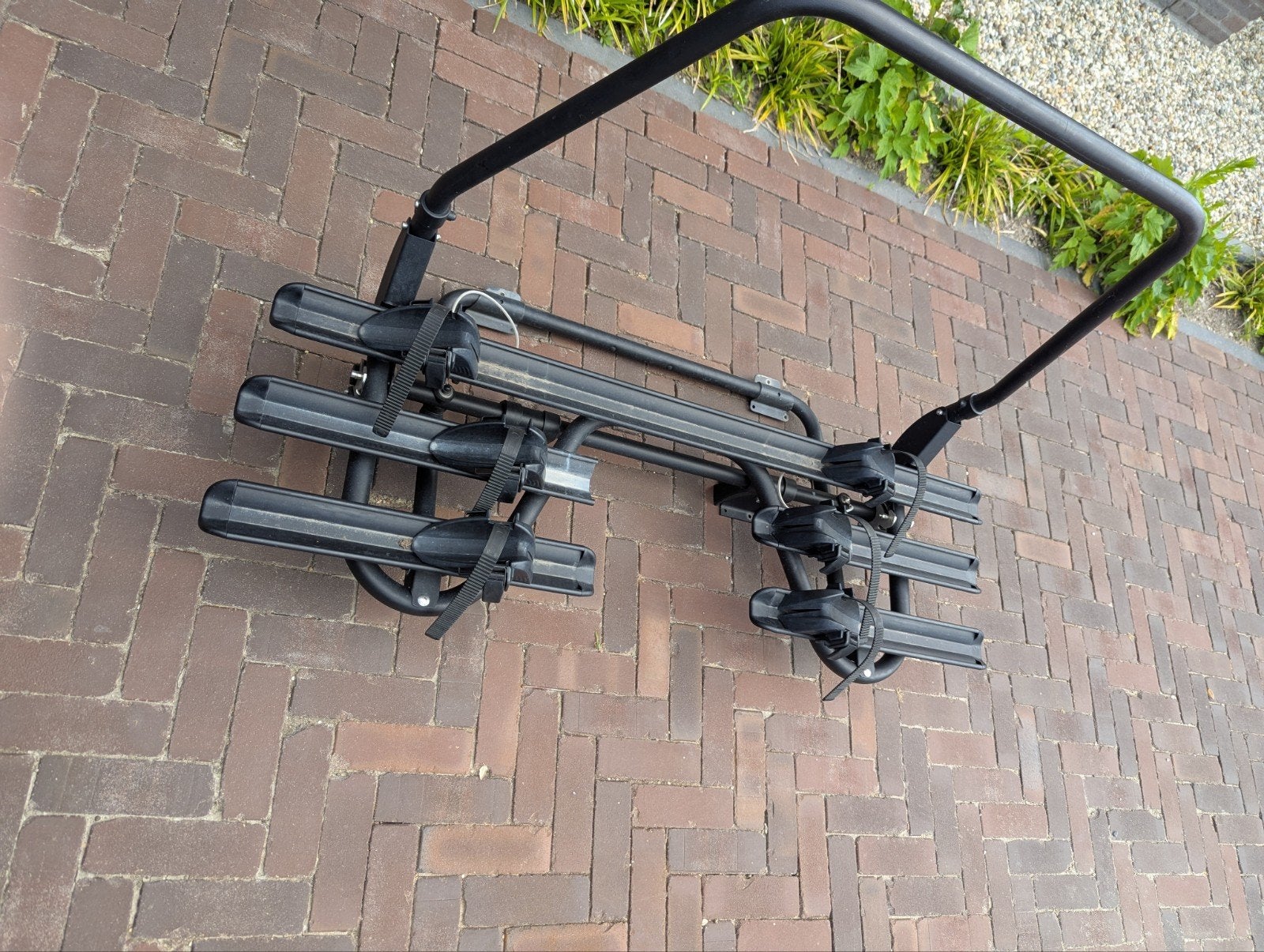 Thule Superb XT Fietsendrager met 3e rail en sleutels, Ophalen, 3 fietsen of meer, Gebruikt, Elektrische fiets