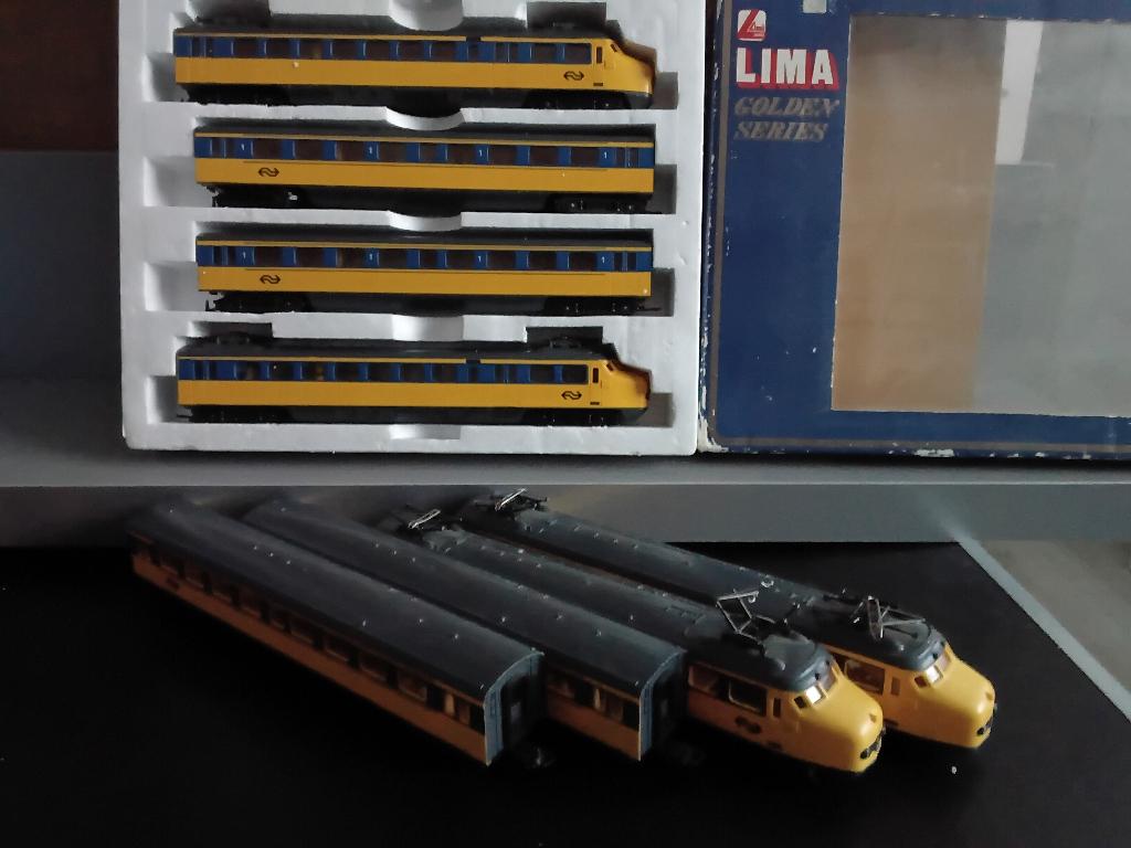 NS Hondekop Lima met extra losse hondekop, Gebruikt, Gelijkstroom, Wagon, Ophalen of Verzenden