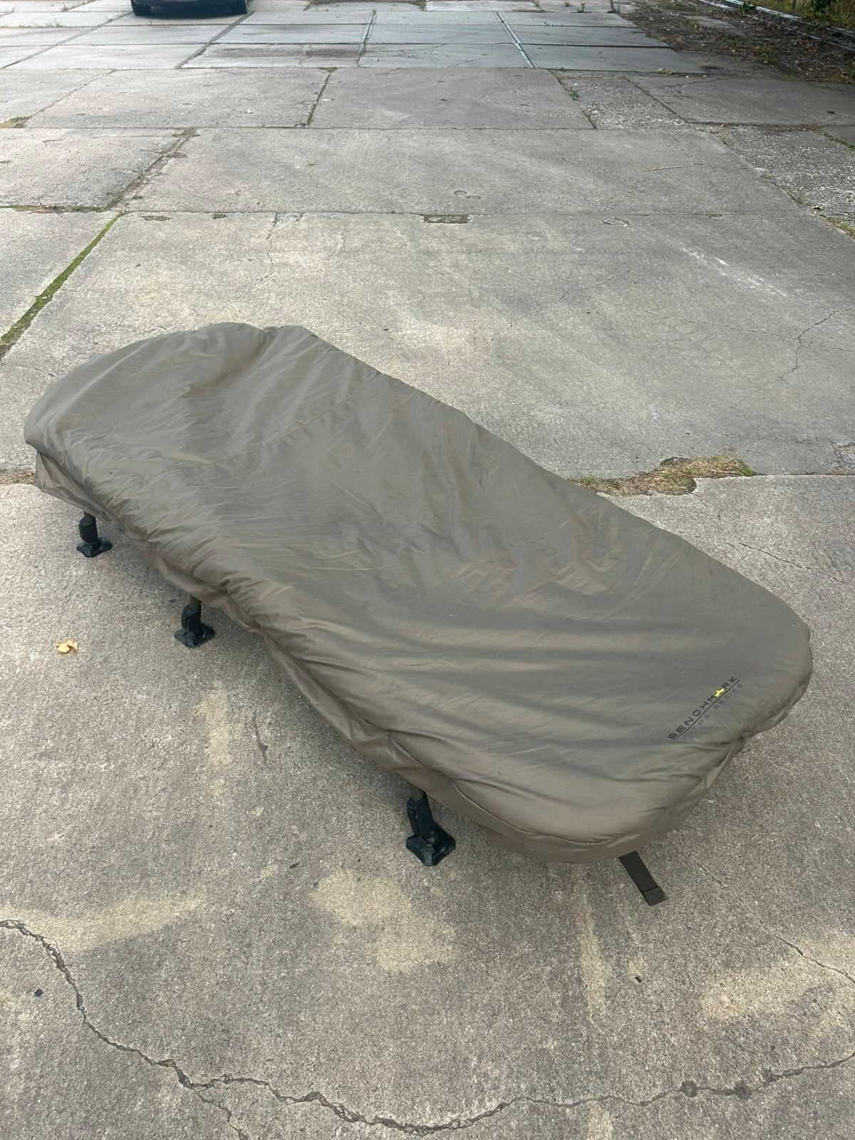 Benchmark Lite Sleep System Slaapzak en Bedchair, Watersport en Boten, Ophalen of Verzenden, Zo goed als nieuw, Overige typen