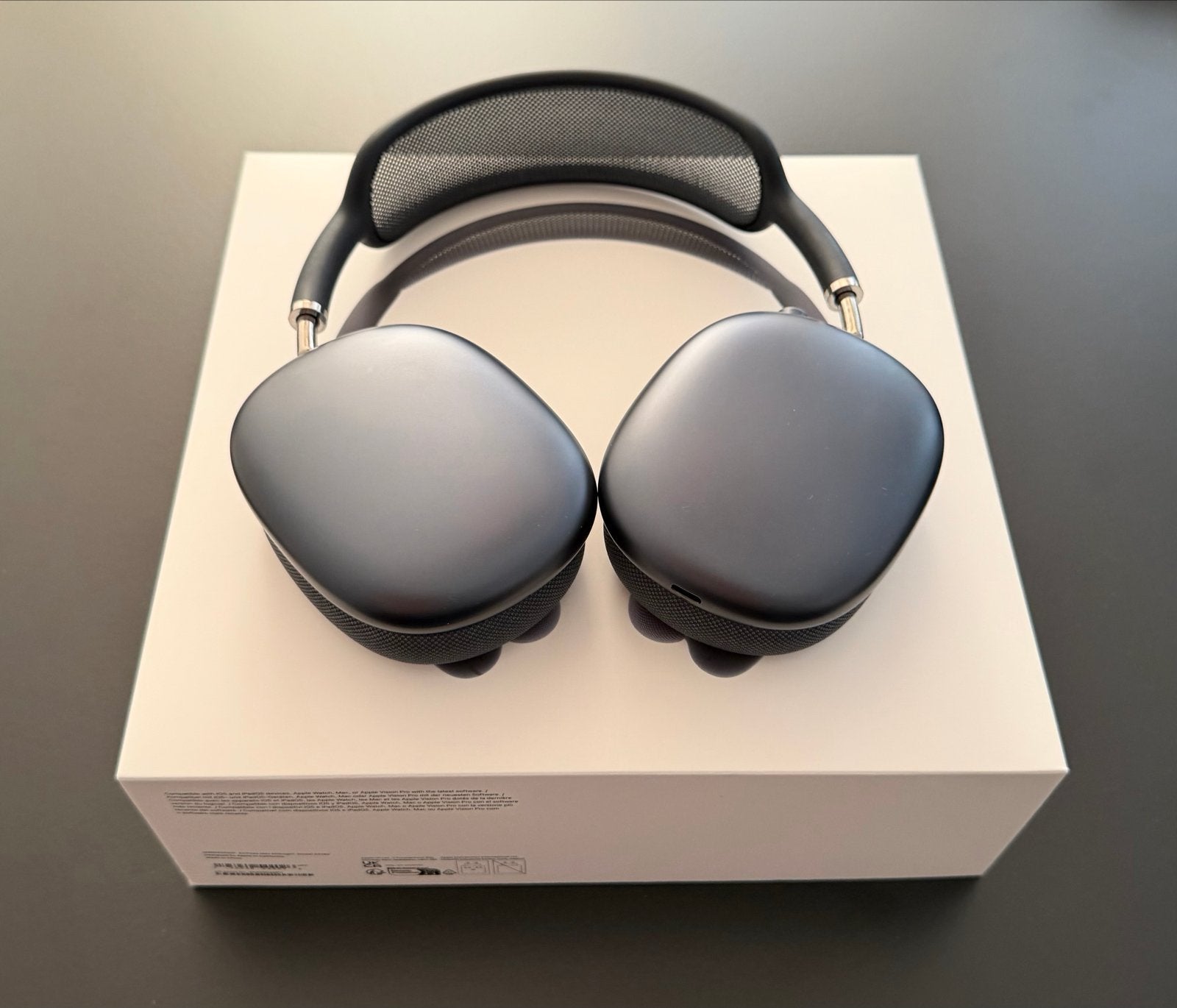 Apple AirPods Max USB-C Spacegrijs, Audio, Tv en Foto, Koptelefoons, Bluetooth, Ophalen of Verzenden, Zo goed als nieuw, Grijs