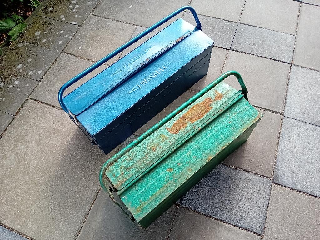 Wesma gereedschapkist, 2 stuks., Doe-het-zelf en Verbouw, Ophalen of Verzenden, Gebruikt
