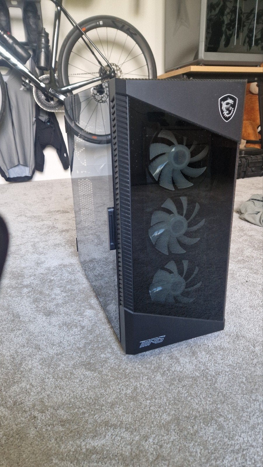 MSI Gaming PC met RTX 3060 Ti en RGB-verlichting, Ophalen, MSI, 32 GB, Virtual Reality