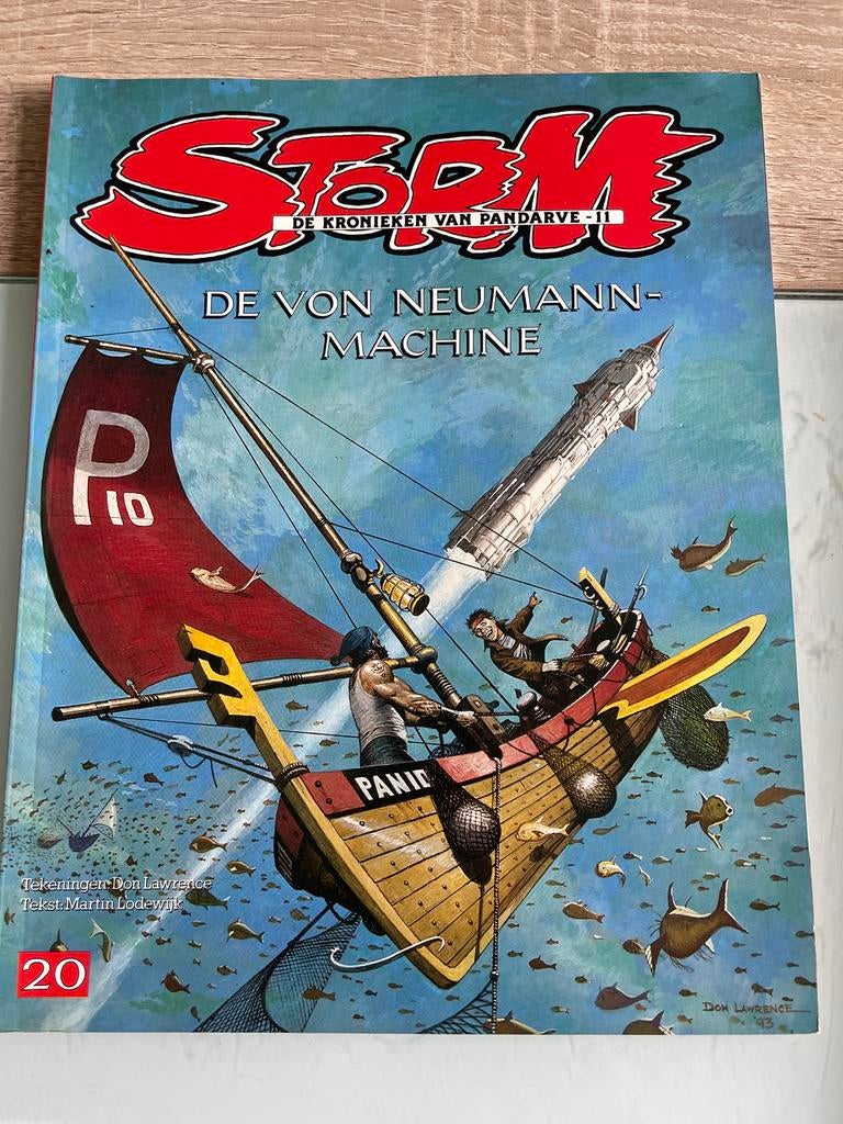 Storm - De Kronieken van Pandarve 11: De Von Neumann-Machine, Eén stripboek, Ophalen, Zo goed als nieuw