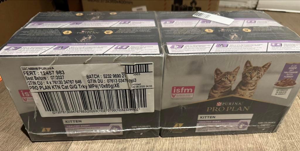 Purina Pro Plan Kitten Turkey nieuw, Ophalen of Verzenden, Kat