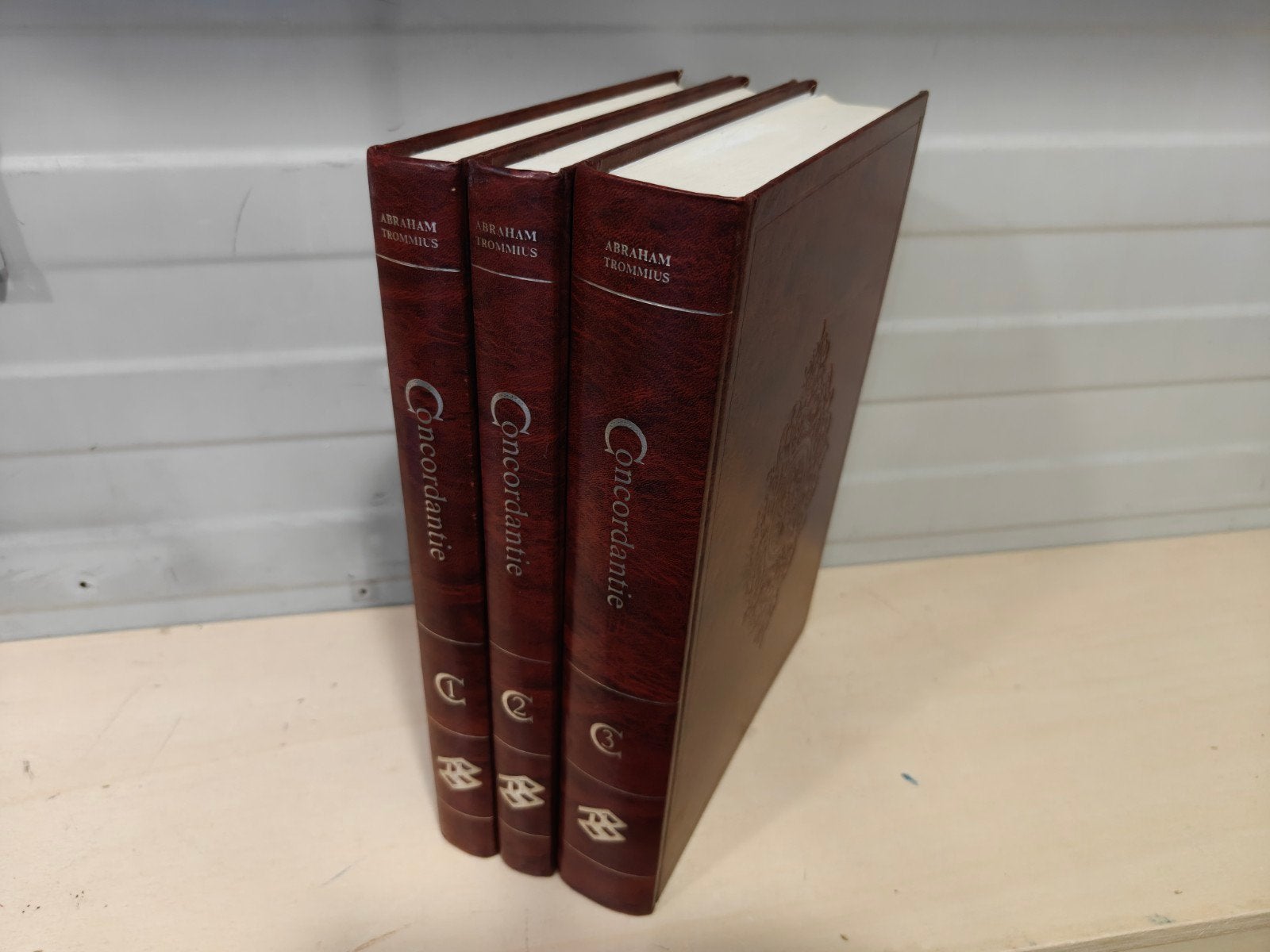 Nr. 1203 Abraham Trommius: Concordantie, Boeken, Ophalen of Verzenden, Gelezen, Abraham Trommius, Christendom | Protestants