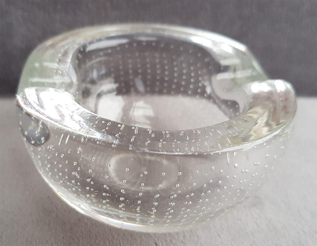 J506 Copier Leerdam asbak, ong. 8,3 cm, Antiek en Kunst, Ophalen of Verzenden