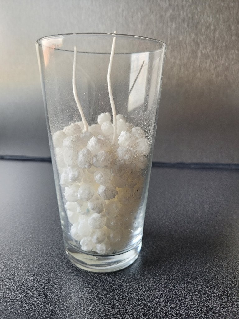 Kaars bolletjes, Ophalen of Verzenden, Zo goed als nieuw