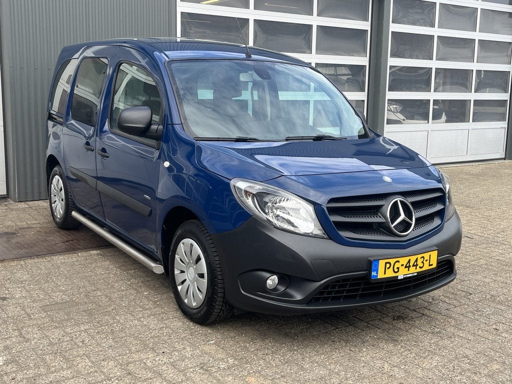 Mercedes-Benz Citan 108 CDI Ambiente Personenvervoer Airco C, Auto's, Mercedes-Benz, Voorwielaandrijving, 1350 kg, Stof, Gebruikt