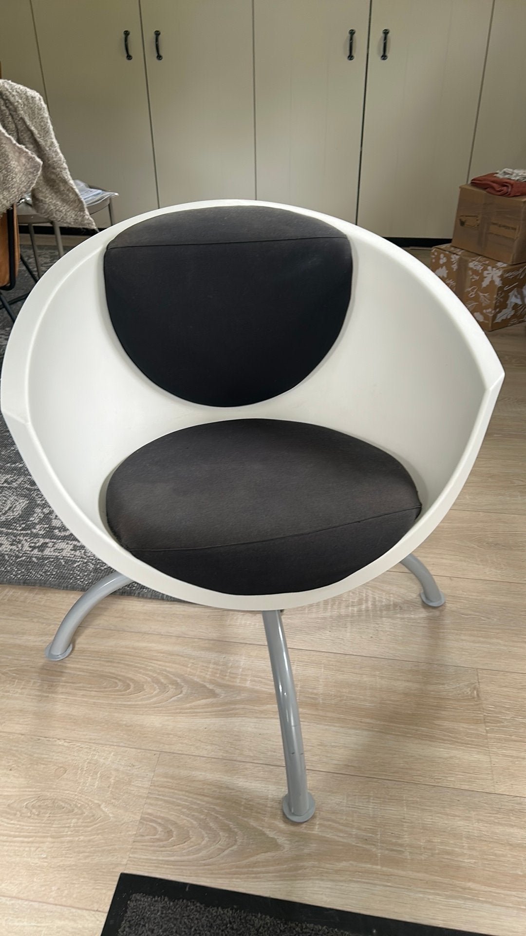 Ikea Gubbo stoel, Ophalen, Kunststof, Wit, Design