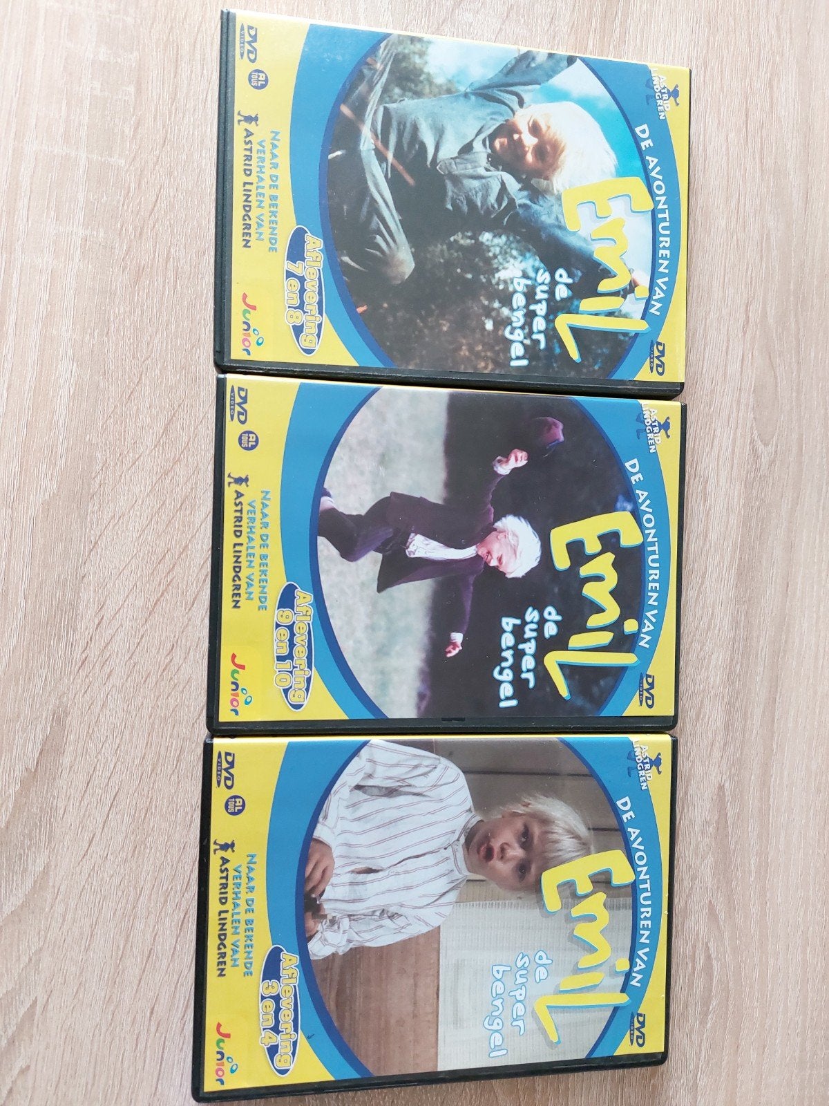 De Avonturen van Emil de Superbengel DVD Boxset, Cd's en Dvd's, Gebruikt, Verzamelbox, Alle leeftijden, Nederlands