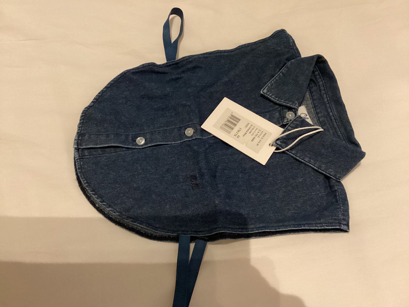 Nik&Nik spijkerblouse maat 176 nieuw, Kinderen en Baby's, Kinderkleding | Maat 176, Ophalen of Verzenden, Nieuw, Meisje, Overhemd of Blouse