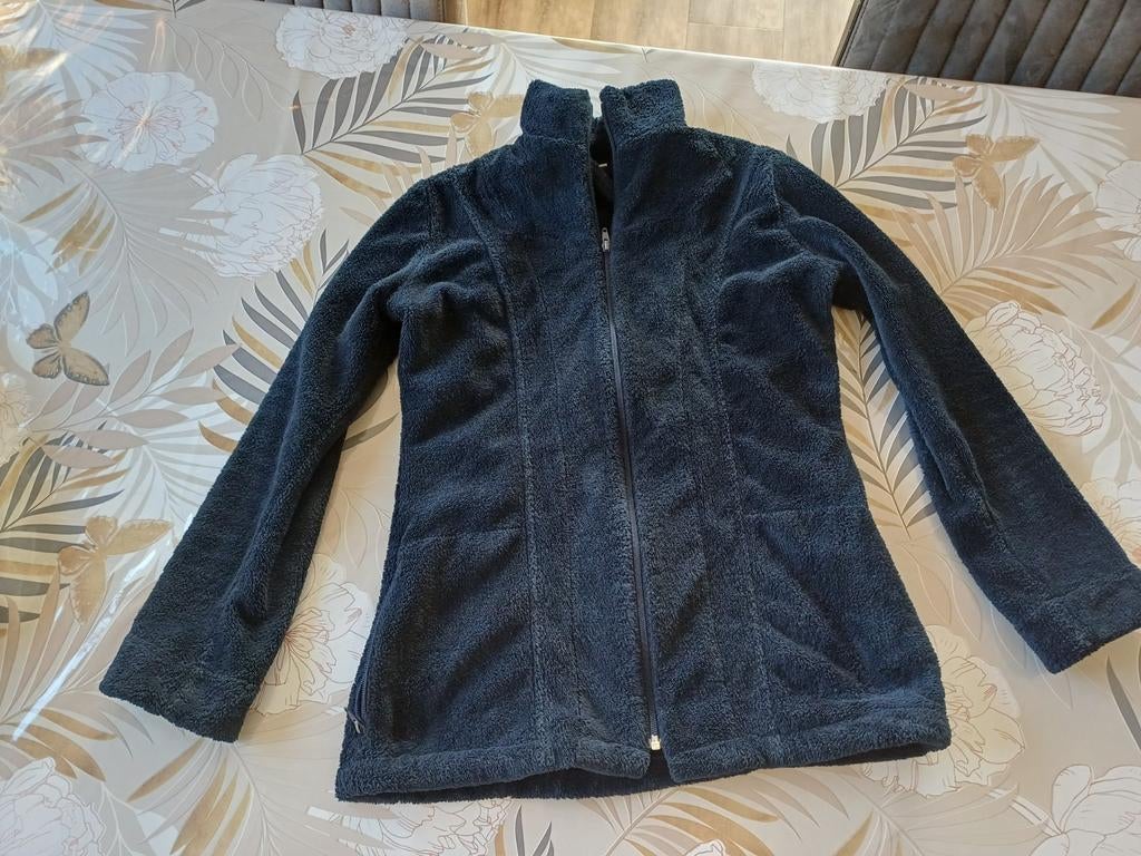 Donkerblauw Optipluche jasje/ vest maat XS, Optidee, Blauw, Ophalen of Verzenden, Zo goed als nieuw