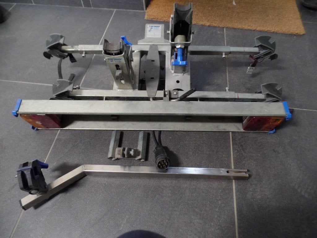 fietsdrager Twinyload, Auto diversen, Ophalen, Gebruikt, Brede banden, 2 fietsen