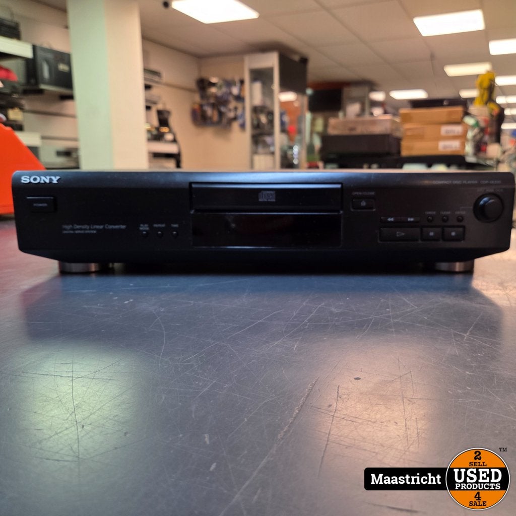 Sony CDP-XE200 Compact Disc Player, Sony, Gebruikt, Support@sony.com, 1-7-1 Konan, Minato-ku
Tokyo 108-0075
Japan