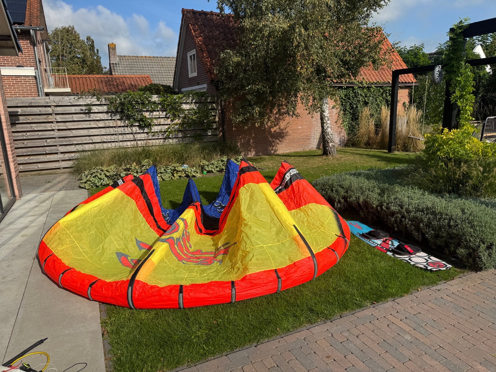 Complete Kitesurf Set: Cabrinha Kites en Board, Watersport en Boten, Gebruikt, Kitesurf-set, Twintip, Ophalen of Verzenden