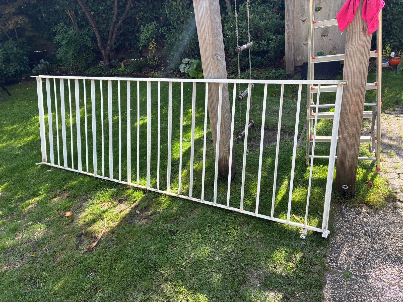 Balkon hekwerk gratis oud ijzer, Tuin en Terras, Ophalen, Zo goed als nieuw, IJzer, Sierhekwerk