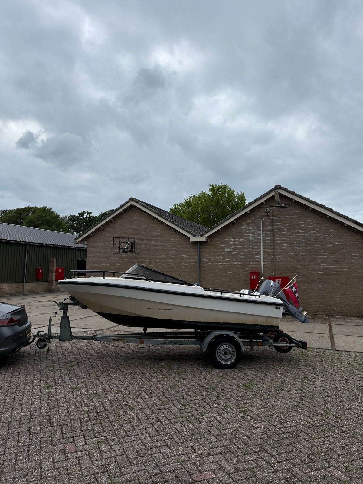 Rio 450 Top met Yamaha buitenboordmotor en pega trailer, Ophalen, Gebruikt, 10 pk, 5 m