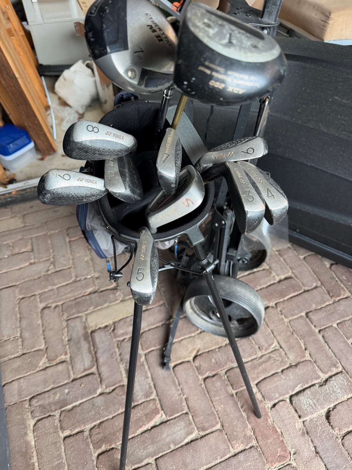 Yonex Golfset met Golftas en Trolley - Complete Set (m2454560302 ...