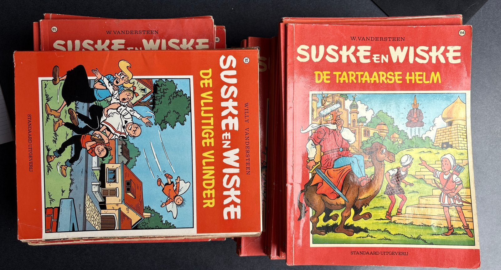 60+ Suske & Wiske – veel oude nummers – vanaf €1, Meerdere stripboeken, Ophalen of Verzenden, Zo goed als nieuw