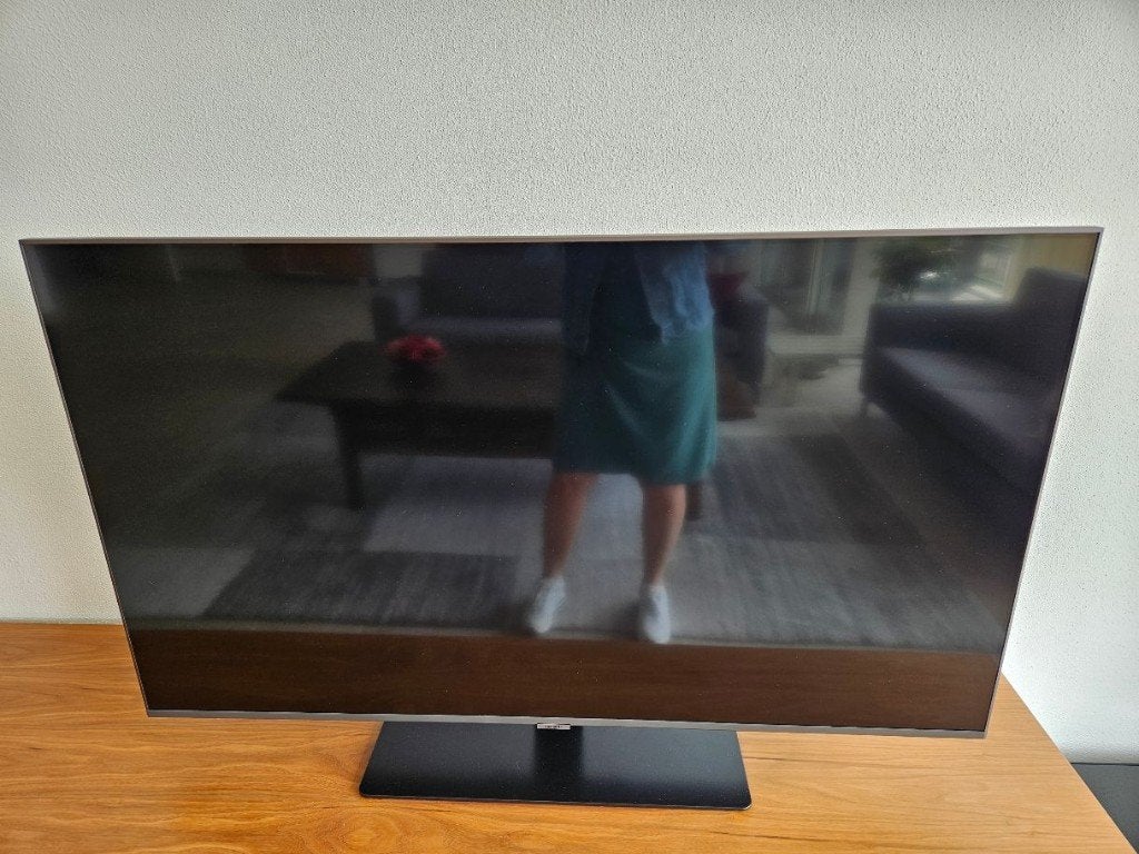 Mooie Samsung Led TV 49 inch, Ophalen, QLED, Zo goed als nieuw, 100 Hz
