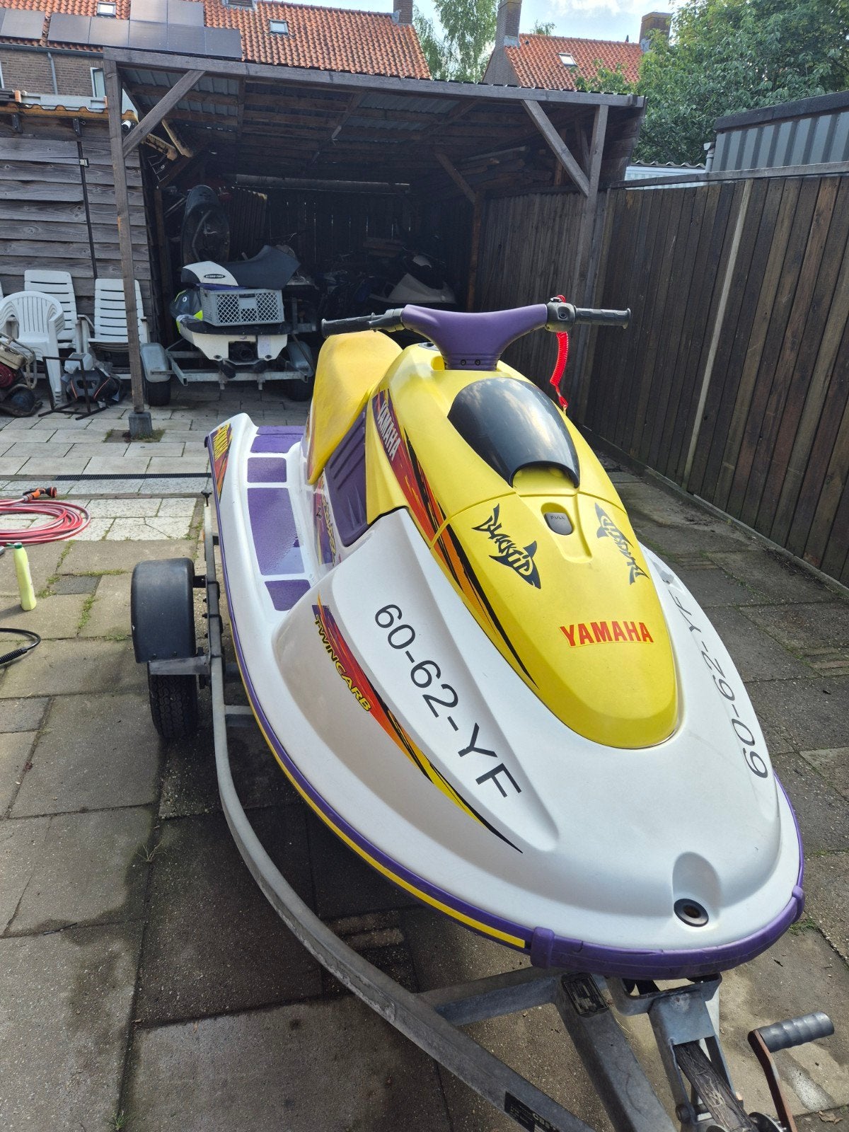 Yamaha WaveBlaster 760 Jetski met Trailer, Ophalen of Verzenden