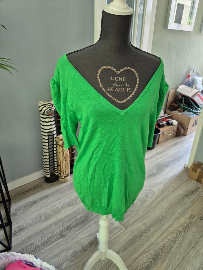 Knits by Maicazz Groene Trui Maat M, Maat 38/40 (M), Knits by Maicazz, Nieuw, Ophalen of Verzenden