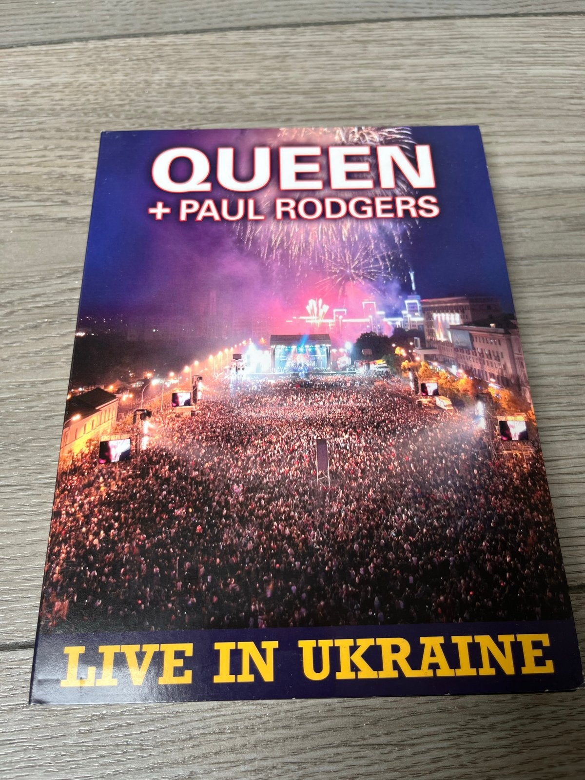 Queen + Paul Rodgers - Live in Ukraine DVD, Engels, Alle leeftijden, Ophalen of Verzenden, Zo goed als nieuw