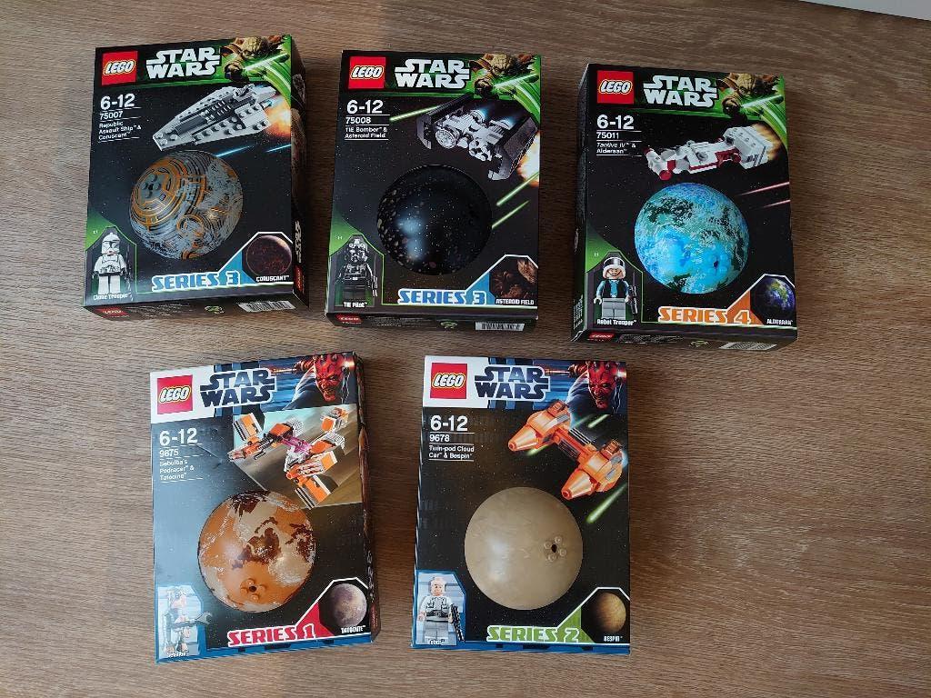 Lego Star Wars sets 9675, 9678, 75007, 75008, 75011, Star Wars, Lego, Nieuw, Ophalen of Verzenden