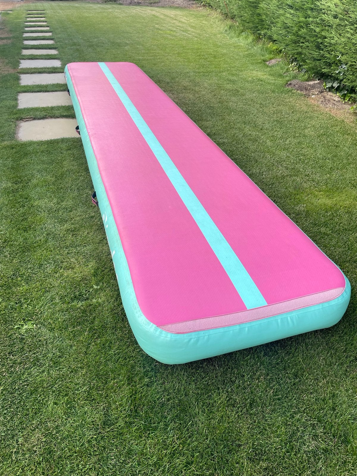 Rimdoc Airtrack Roze/Mintgroen - 5 meter, Ophalen of Verzenden, Zo goed als nieuw