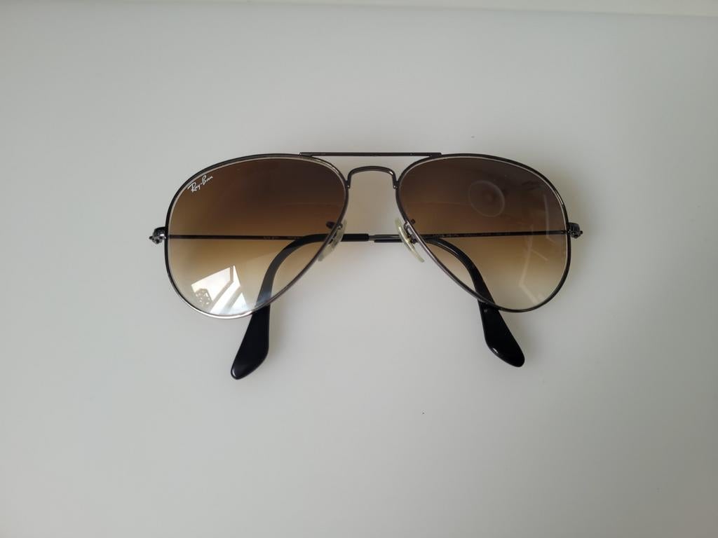 Ray-Ban piloten zonnebril dames, Sieraden, Tassen en Uiterlijk, Zonnebrillen en Brillen | Heren, Zonnebril, Bruin, Ophalen of Verzenden