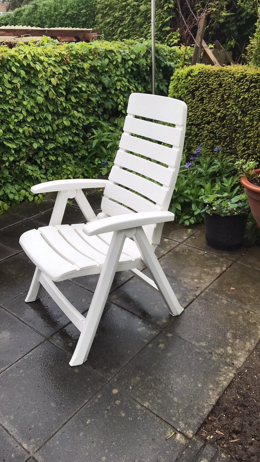 Te koop 6 hartmann stoelen met ovale tafel en kussens, Ophalen of Verzenden, Zo goed als nieuw