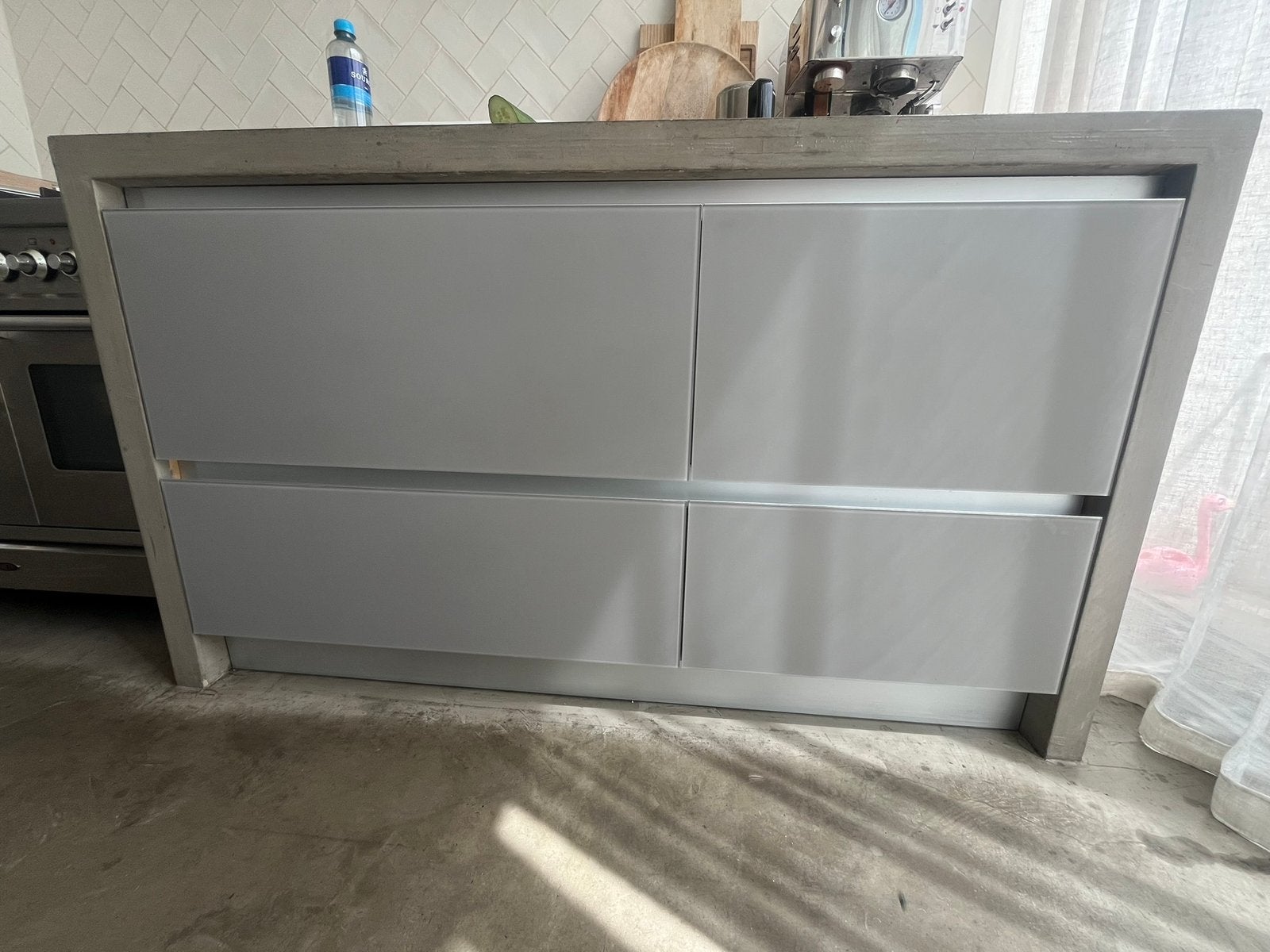 Italiaanse designkeuken van Meson’s, Ophalen, Zo goed als nieuw, Minder dan 60 cm
