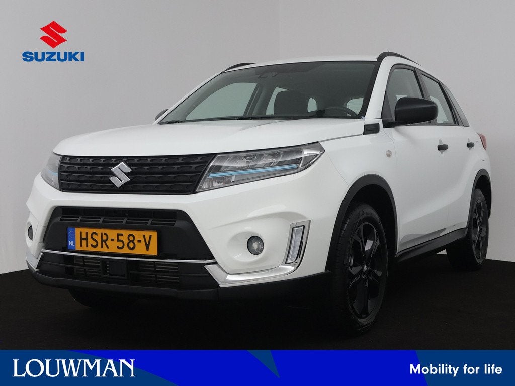 Suzuki Vitara 1.4 Boosterjet Comfort Smart Hybrid | Airco |, Auto's, 12 maanden, Stof, 4 cilinders, Wit