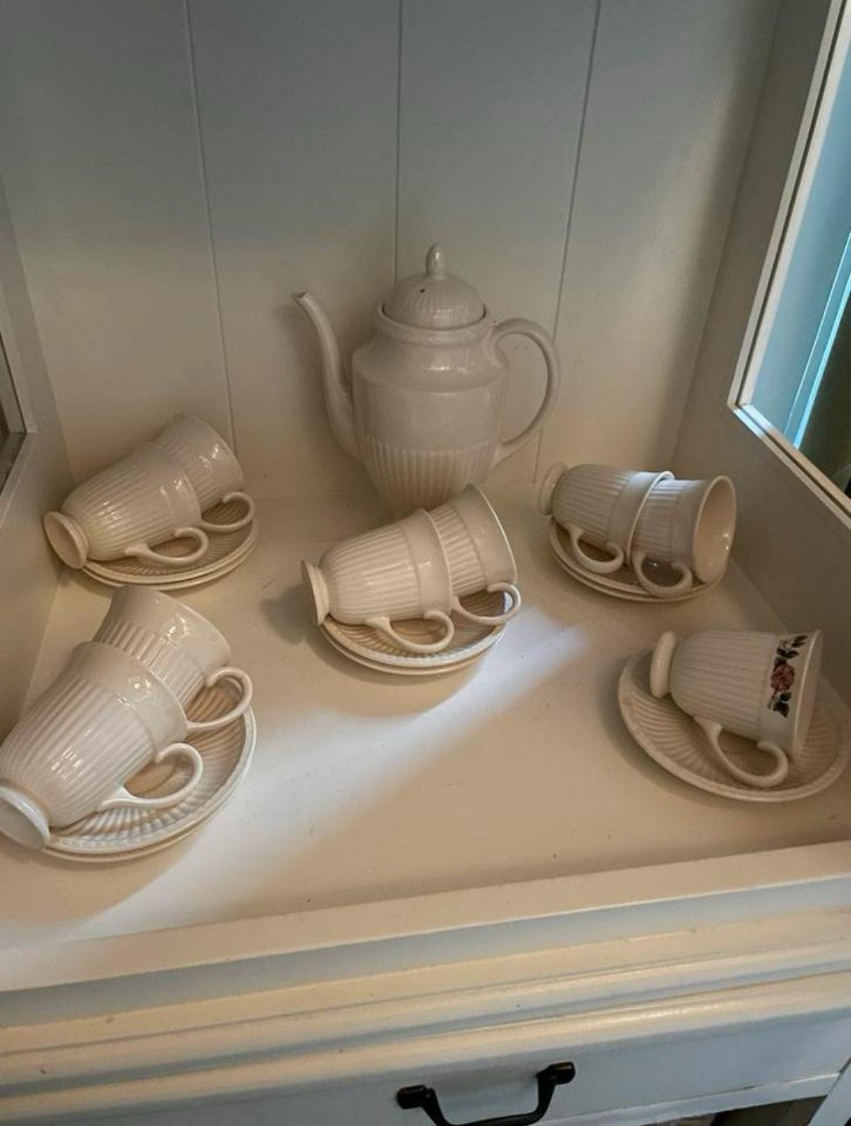 Wedgwood Edme 17 delige set (Bijenkorf, Hoyng), Ophalen of Verzenden, Wedgwood