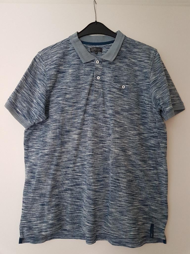 Poloshirt voor heren - maat XXL / 2XL - Human Nature / ANWB, Blauw, Overige maten, Ophalen of Verzenden, Gedragen