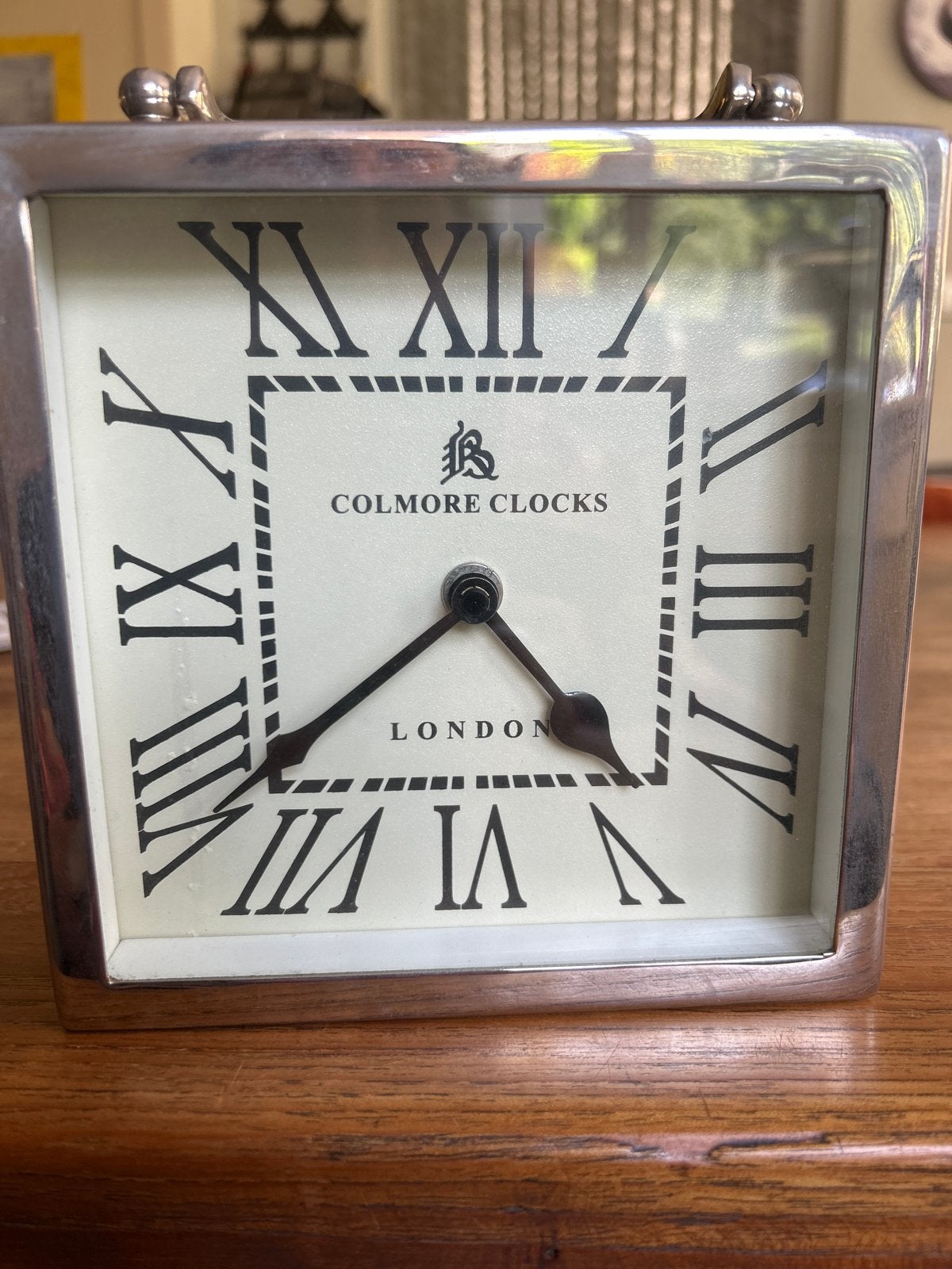 Colmore Clocks London Tafelklok met Romeinse Cijfers, Ophalen of Verzenden