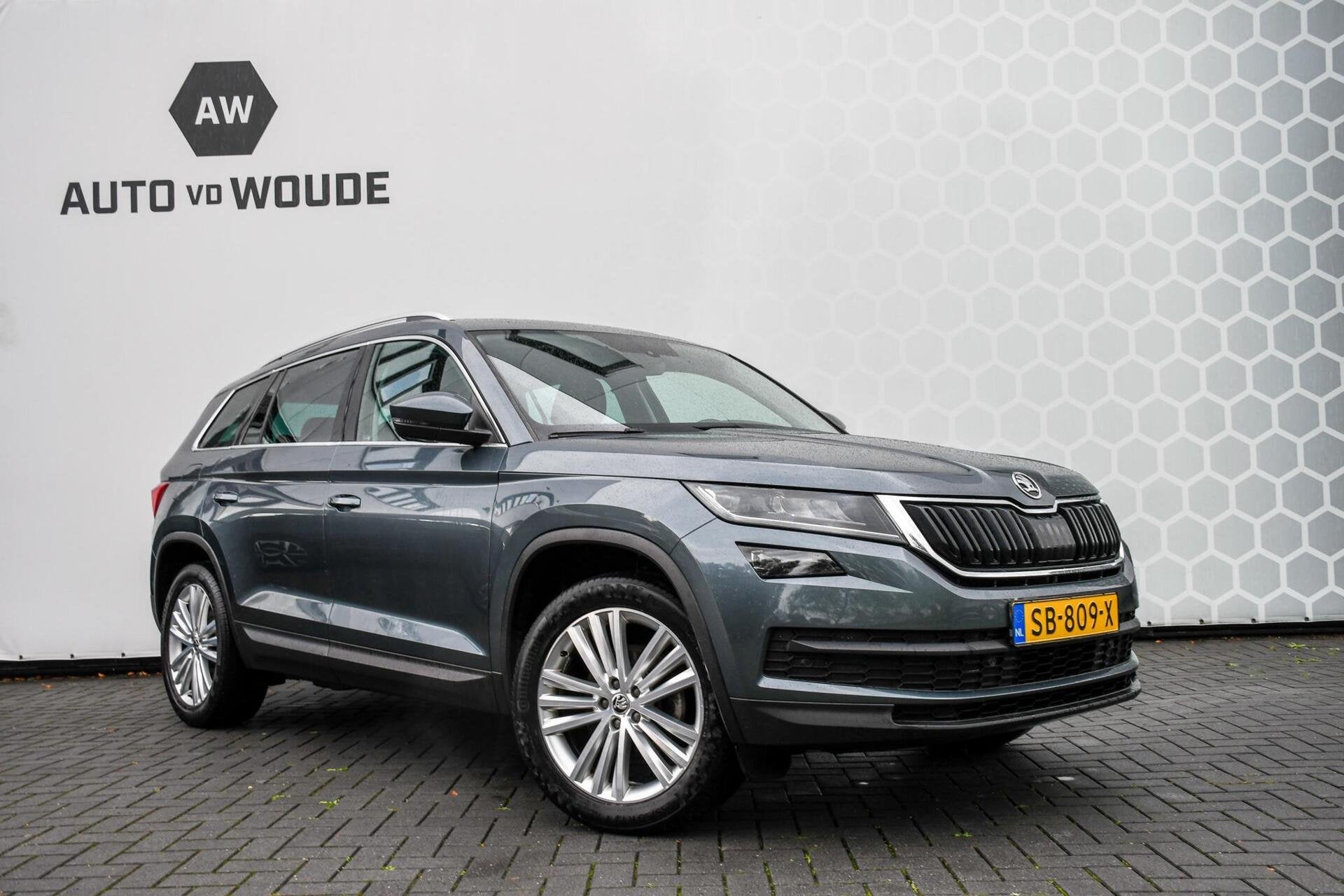 Skoda Kodiaq 1.4 TSI Style Business 7p 7 persoons Trekhaak, Auto's, Voorwielaandrijving, Gebruikt, 4 cilinders, Origineel Nederlands