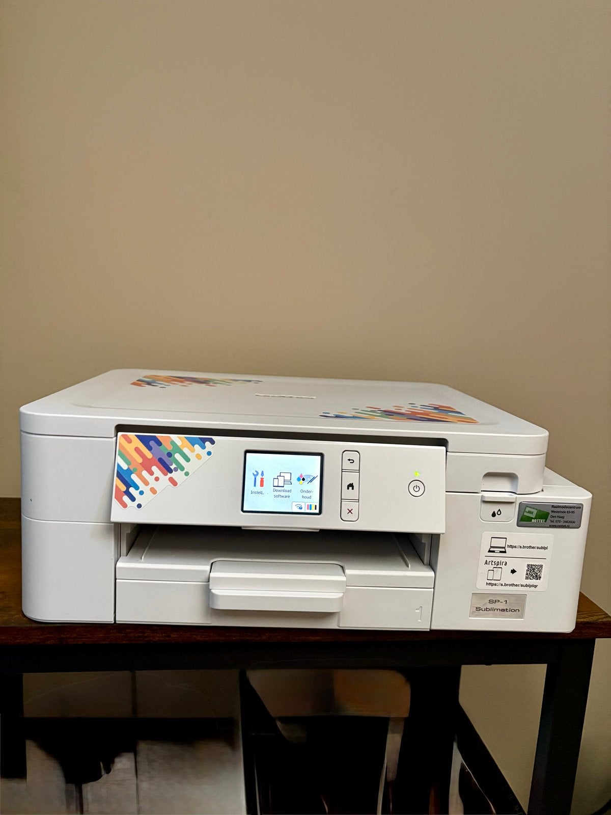 Brother SP-1 Sublimatieprinter met extra inkt en papier, Computers en Software, Ophalen, Inkjetprinter, All-in-one, Draadloos