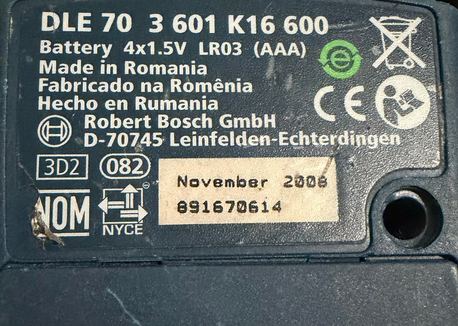 Laserafstandsmeter en Multimeter, Doe-het-zelf en Verbouw, Ophalen of Verzenden, Zo goed als nieuw, Multimeter