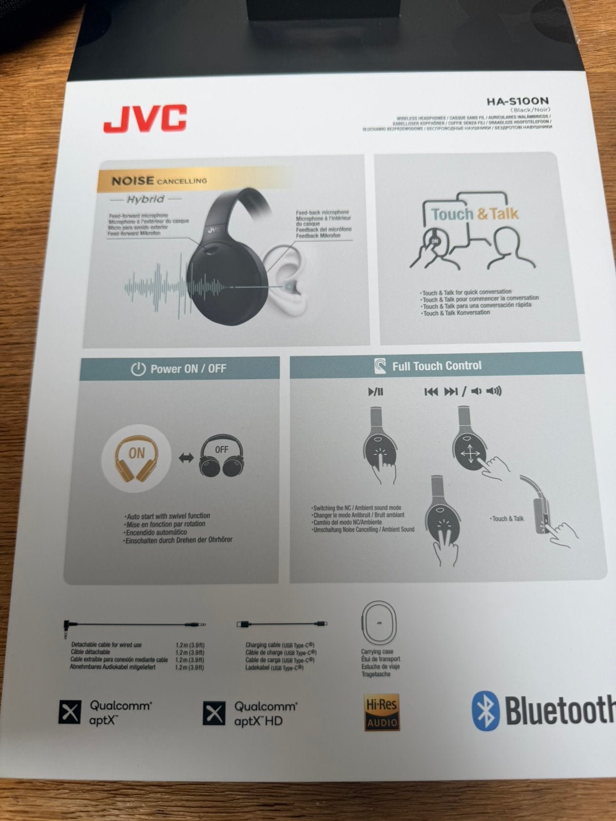 Koptelefoon nieuw, Bluetooth, Nieuw, Zwart, Ophalen