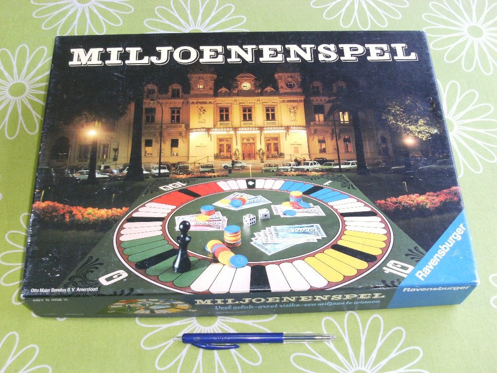 Miljoenenspel uit 1982 van Ravensburger, Hobby en Vrije tijd, Gezelschapsspellen | Bordspellen, Drie of vier spelers, Ophalen of Verzenden